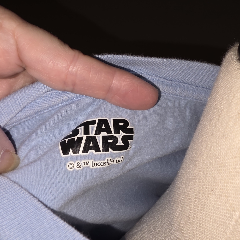 Star Wars Light Blue R2-D2 Graphic Tee - Picture 2 of 4